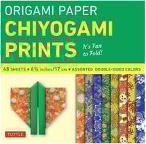 Origami Paper - Chiyogami Prints - 6 3/4" - 48 Sheets /anglais