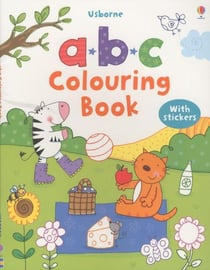 Abc colouring book - with stickers