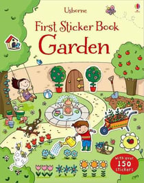 First sticker book garden