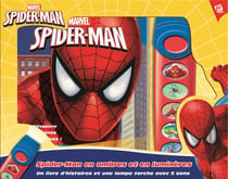 SPIDER-MAN EN OMBRES ET EN LUMIERES AVEC LAMPE DE POCHE MUSICALE