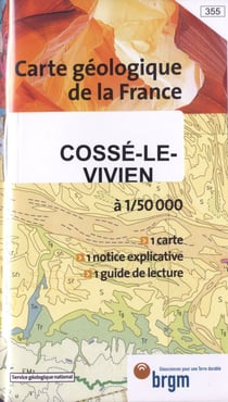Cossé-le-Vivien - carte géologique de la France 355