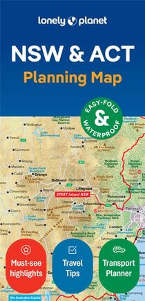Planning Map : New South Wales & ACT (2e édition)