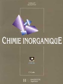 Chimie inorganique - 2e cycle - cours