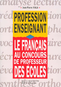 Le francais au concours de professeur des ecoles