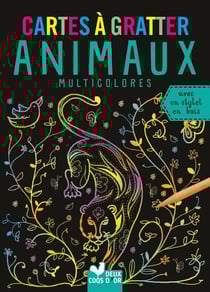 Cartes à gratter : animaux