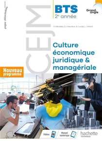 Grand angle : CEJM - culture économique, juridique et manageriale - BTS 2e année - livre de l'élève (édition 2019)