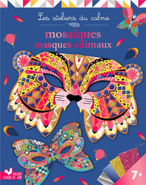 Les ateliers du calme - mosaïques mousse - licornes : Amandine  Notaert,Jessica Secheret - Livres jeux et d'activités