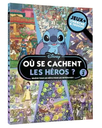 Où se cachent les héros ? Tome 3 - Jeux + cherche & trouve