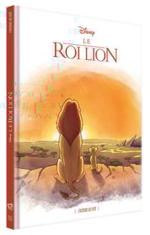 Le Roi Lion : L'histoire du film réillustrée à l'aquarelle