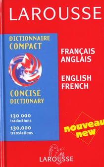 Dictionnaire compact francais-anglais - edition 2001