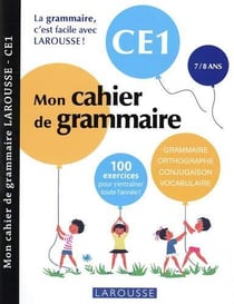 Petit cahier de grammaire LAROUSSE CE1