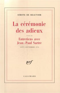 La cérémonie des adieux : entretiens avec Jean-Paul Sartre