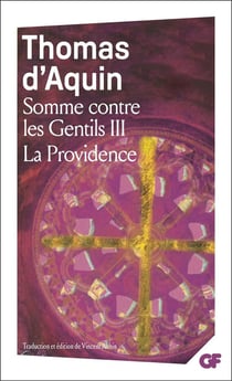Somme contre les Gentils III : La Providence