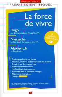 GF - Prépas Scientifiques Tome 4019 : la force de vivre - concours 2020/2021