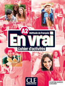 En vrai cahier d'exercices niveau A2