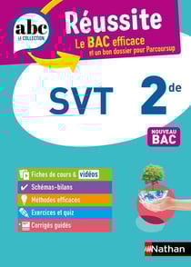 ABC du bac réussite : SVT - 2de (édition 2023)