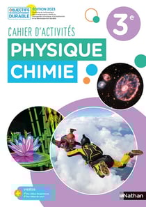 Physique-chimie - 3e - cahier d'activités (édition 2023)