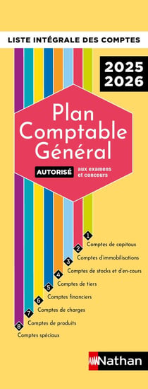 Plan comptable général (édition 2025/2026)