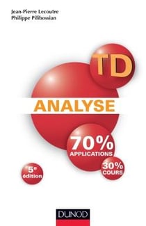 TD analyse (5e édition)