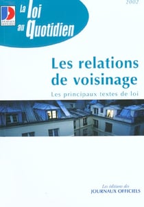 Les relations de voisinage