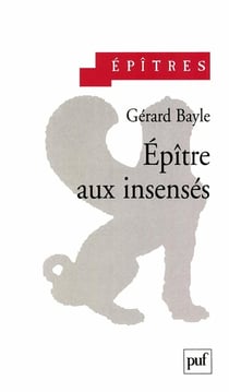 Épitre aux insenses