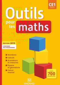 Outils pour les maths : CE1 - manuel de l'élève (édition 2019)