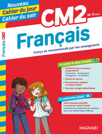 Cahier du jour / cahier du soir : français - CM2