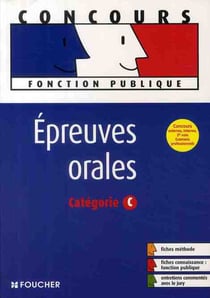 Épreuves orales - catégorie c