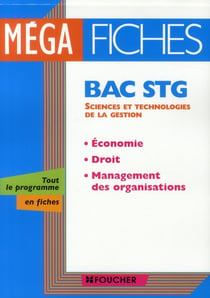 Économie, droit, management des organisations - terminale stg