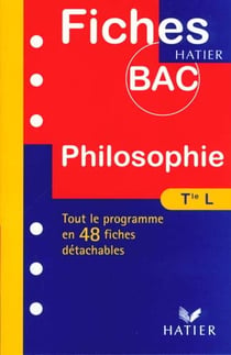 Fiches bac philosophie terminale 1998