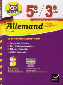 Chouette - allemand - 2ème année - 5ème lv1 - 3ème lv2
