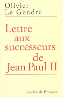 Lettre aux successeurs de jean-paul ii