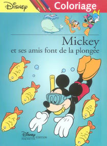 Mickey et ses amis - font de la plongée