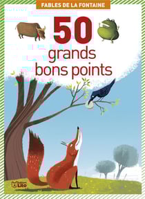 Boîtes de 50 grands bons points - fables de la fontaine
