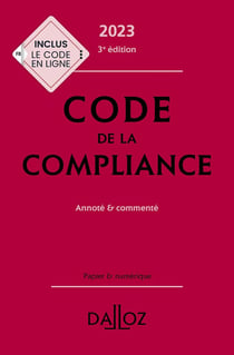 Code de la compliance (édition 2023)