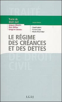 Le regime des creances et des dettes