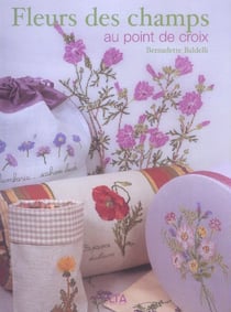 Fleurs des champs au point de croix