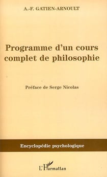 Programme d'un cours complet de philosophie