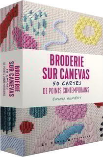 Broderie sur canevas : 50 cartes de points contemporains