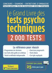 Le grand livre des tests psychotechniques