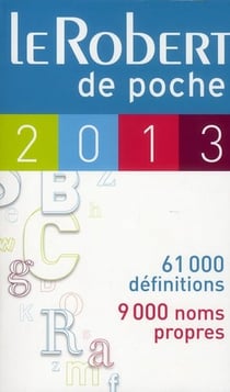 Le robert de poche  (édition 2013)