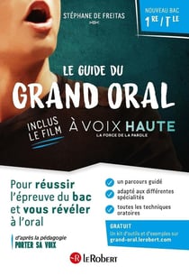 Le guide du grand oral à voix haute - film inclus
