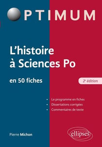 L'histoire à Sciences Po - en 50 fiches (2e édition)