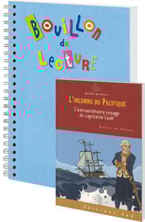 Bouillon de lecture : l'inconnu du Pacifique, de Martin de Halleux - CM1