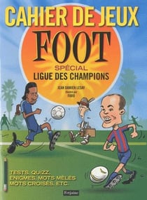 Cahier de jeux foot - special ligue
