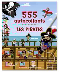 Les pirates - 555 autocollants