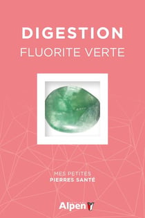 Coffret litho digestion - fluorite verte