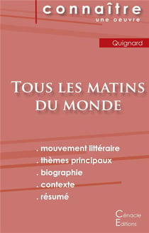 Tous les matins du monde, de Pascal Quignard