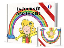 Ein bunter tag / la journee arc-en-ciel (livre)