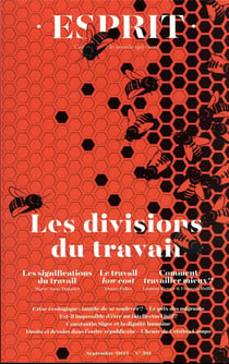 Esprit n.501 : les divisions du travail